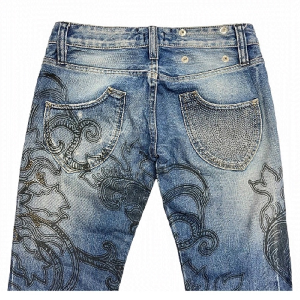 Embellished jeans